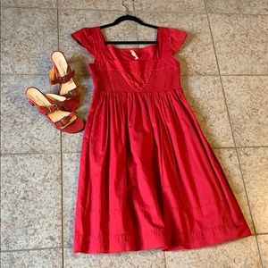 Anthropologie Maeve holiday dress